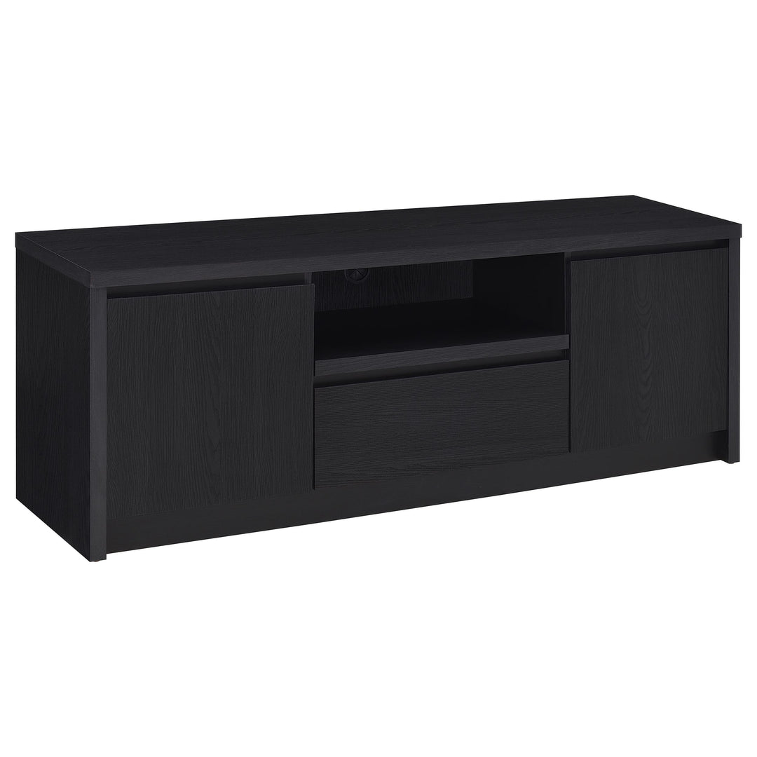 Winfield 60-inch 2-door TV Stand Media Console Black - What&