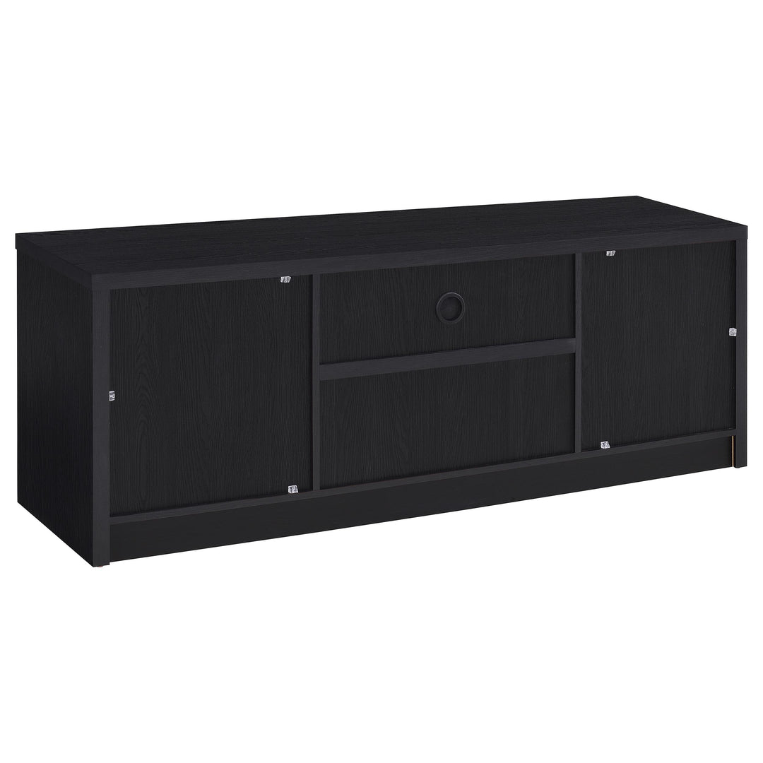 Winfield 60-inch 2-door TV Stand Media Console Black - What&