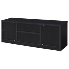 Winfield 60-inch 2-door TV Stand Media Console Black - What&