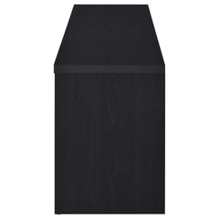 Winfield 78-inch 2-door TV Stand Media Console Black - What&
