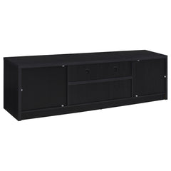 Winfield 78-inch 2-door TV Stand Media Console Black - What&