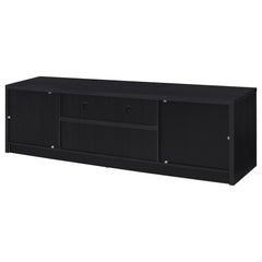 Winfield 78-inch 2-door TV Stand Media Console Black - What&