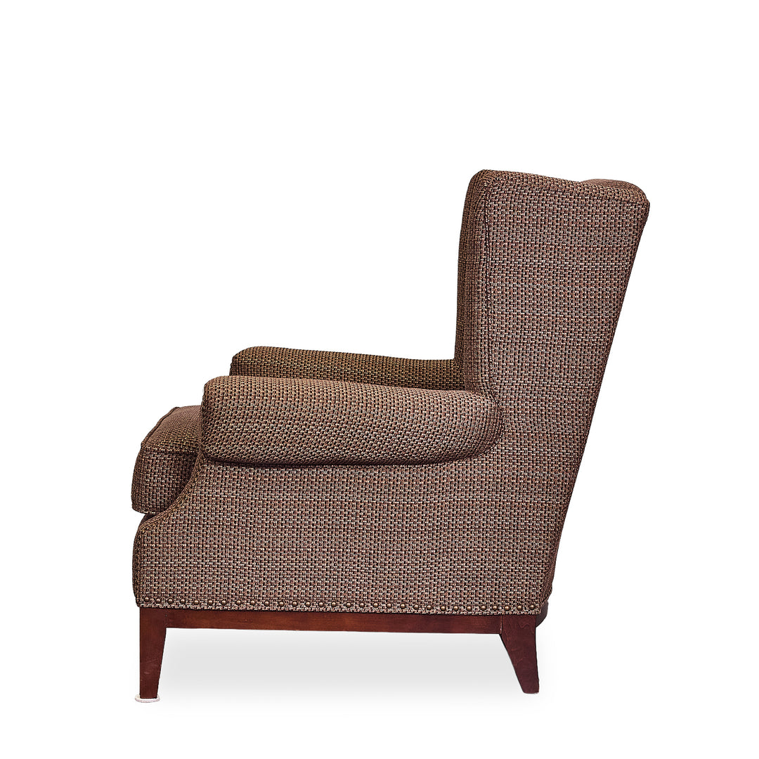 Wingback Armchair detail view 2 - Whats New Furniture - Portland, Oregon