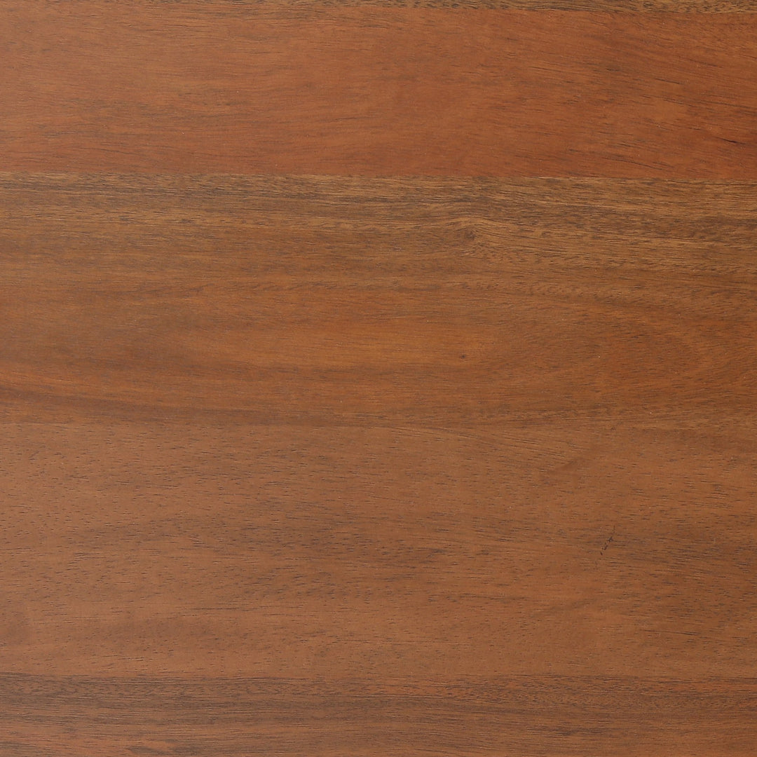 Winsor Desk - Mango Wood Brown in Brown - detail 1 studio view - Desk by Dovetail - Whats New Furniture Portland OR