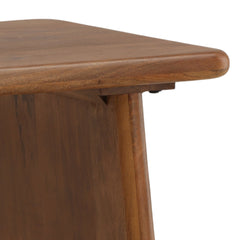 Winsor Desk - Mango Wood Brown in Brown - detail 2 studio view - Desk by Dovetail - Whats New Furniture Portland OR