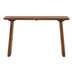 Winsor Desk - Mango Wood Brown in Brown - front studio view - Desk by Dovetail - Whats New Furniture Portland OR
