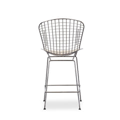Wire Counter Stool Set (3) detail view 3 - Whats New Furniture - Portland, Oregon