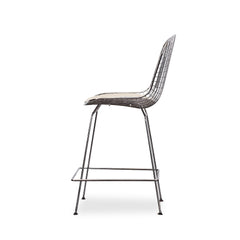 Wire Counter Stool Set (3) detail view 2 - Whats New Furniture - Portland, Oregon