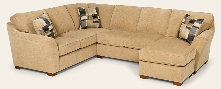 Oslo Custom Sofa / Sectional sectional front view - custom sofa sectional by Stanton - Whats New Furniture Portland OR