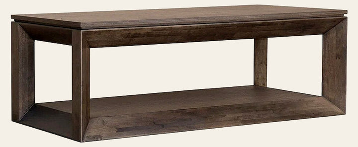 Bradley Coffee Table in Mocha Nutmeg - rectangular coffee table by LH Imports - Whats New Furniture Portland OR