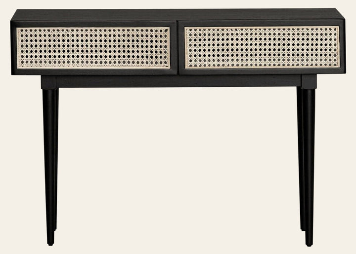 Cane Console Table - Whats New Furniture - Portland, Oregon