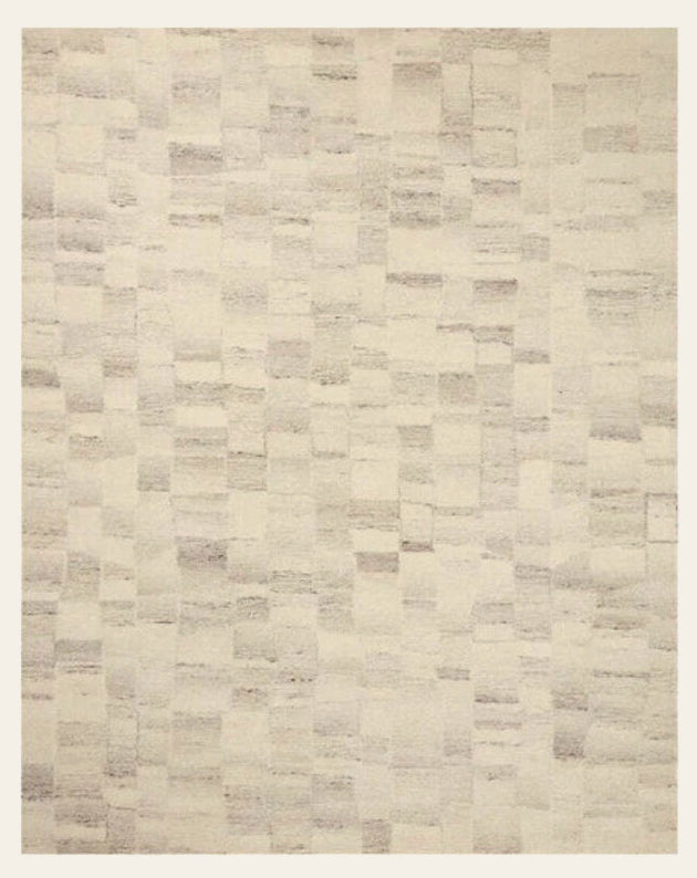 Rocky Rug in Ivory/Silver - What's New Furniture Portland Oregon