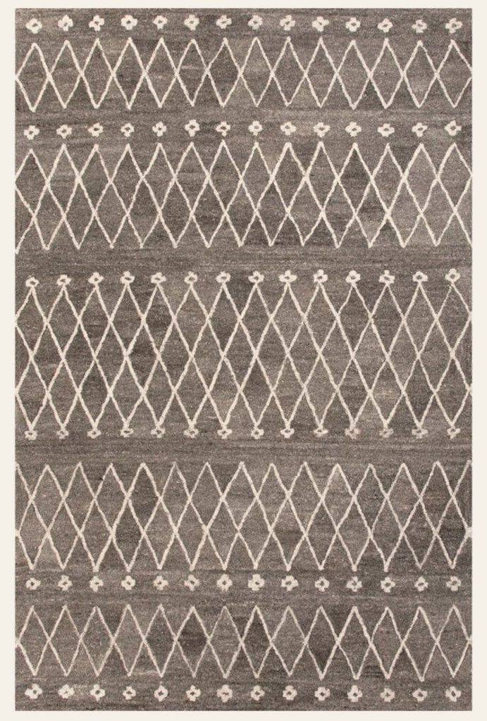 Riad Rug in Charcoal Gray - Whats New Furniture - Portland, Oregon