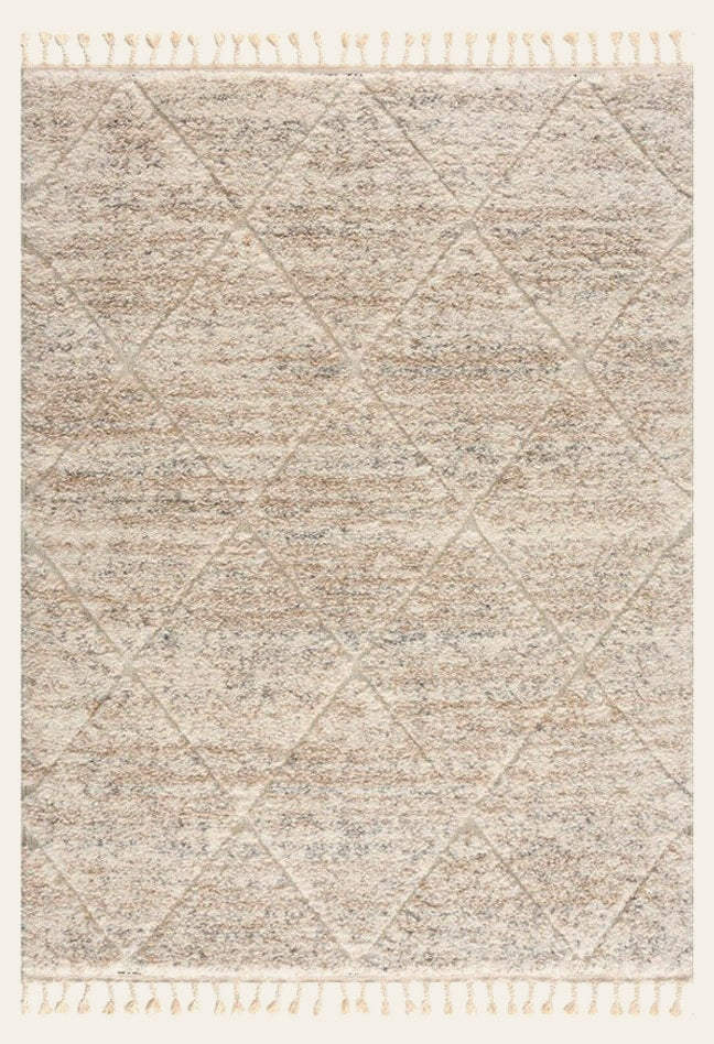 Sophia Talas Rug in Cream - Whats New Furniture - Portland, Oregon