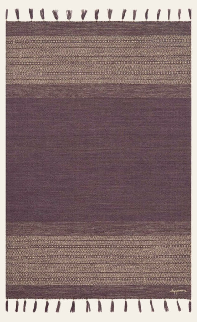 Rug in Eggplant - Whats New Furniture - Portland, Oregon