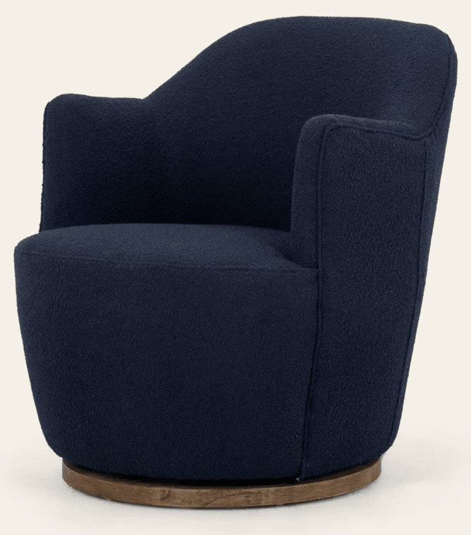 Aurora Swivel Chair in Copenhagen - swivel chair by Four Hands - Whats New Furniture Portland OR