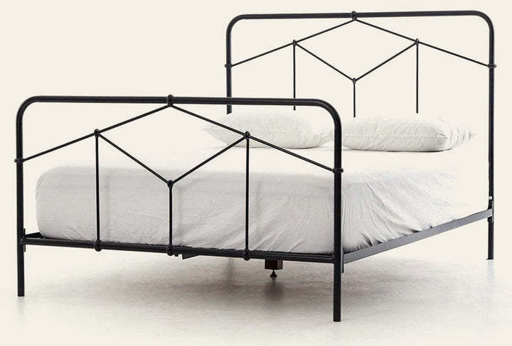 Casey Queen Bed in Black - queen bed by Four Hands - Whats New Furniture Portland OR