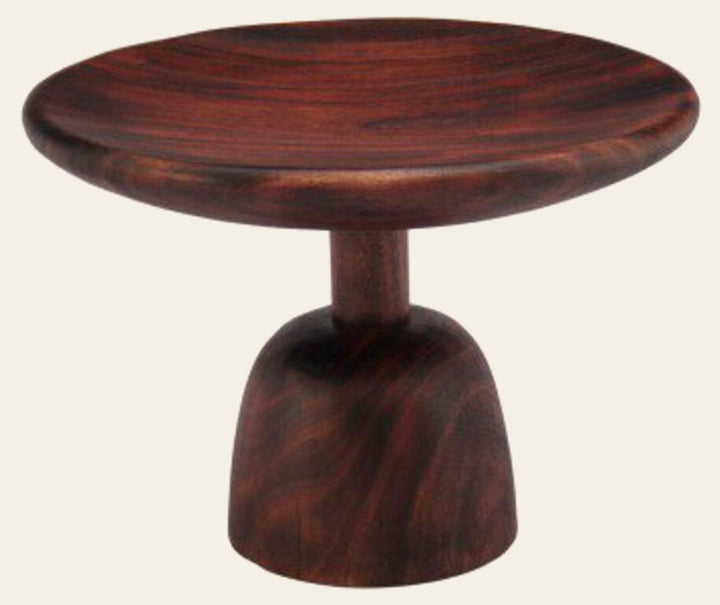 Kawhi Small Coffee Table in Trembesi Dark Brown - small round coffee table by NPD - Whats New Furniture Portland OR