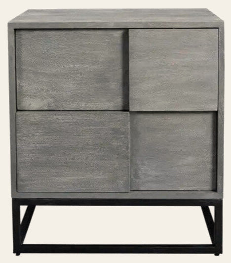 Felix Grey Nightstand - What's New Furniture Portland Oregon