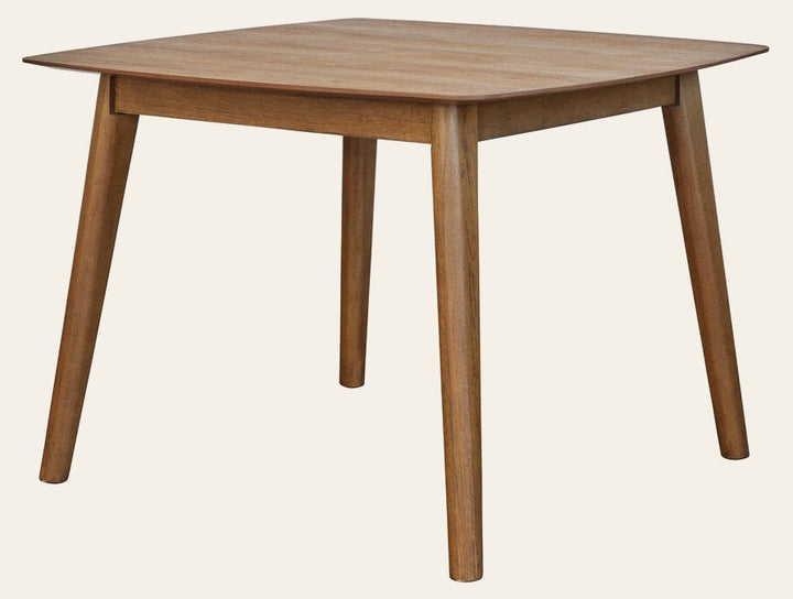 Sedona Square Kitchen Dining Table in walnut - square walnut dining table by Unique - Whats New Furniture Portland OR