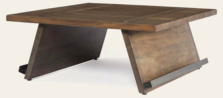 Arcadia Coffee Table in Tanner Brown - reclaimed wood coffee table by Four Hands - Whats New Furniture Portland OR