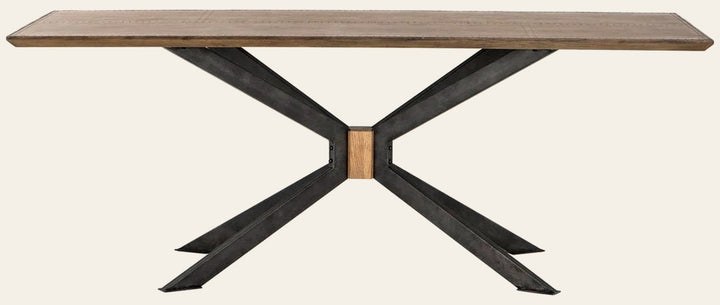 Spider Dining Table in Brass Clad - dining table by Four Hands - Whats New Furniture Portland OR