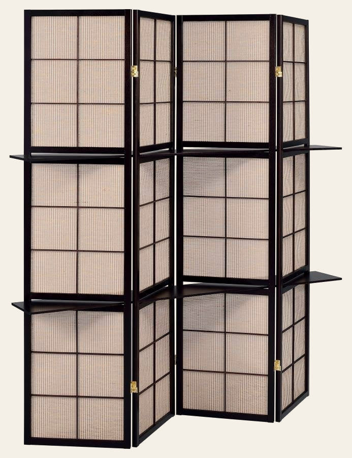 Iggy 4 - Panel Room Divider Folding Shoji Screen - Whats New Furniture - Portland, Oregon