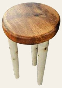 Two - Toned Wood Side Table - Whats New Furniture - Portland, Oregon