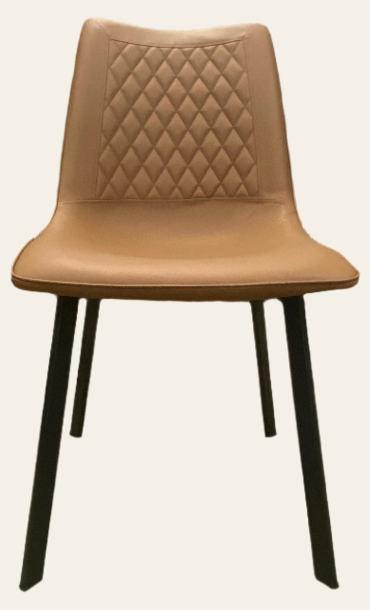 Arden Dining Chair in Brown - cushioned dining chair - Whats New Furniture Portland OR
