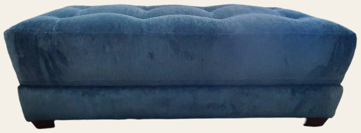 Vantage Rect. Ottoman in Lush Turquoise - rectangular ottoman by Stanton - Whats New Furniture Portland OR
