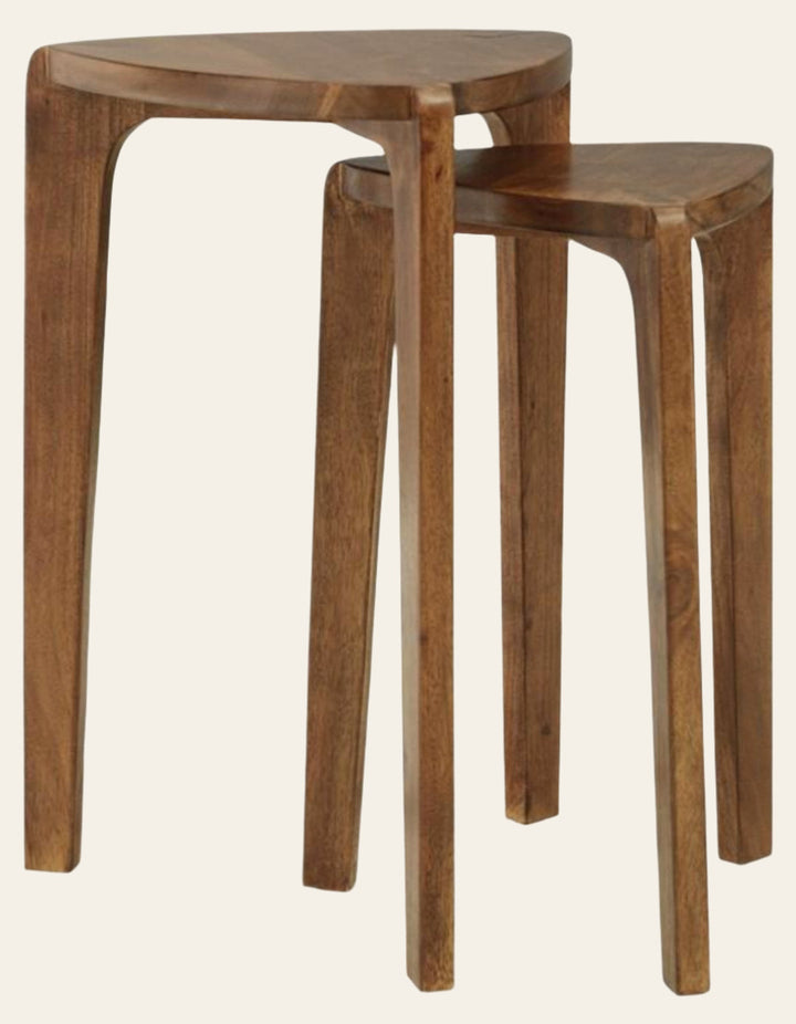 Brynnleigh Nesting Table in brown - 2-piece nesting table set by Ashley - Whats New Furniture Portland OR