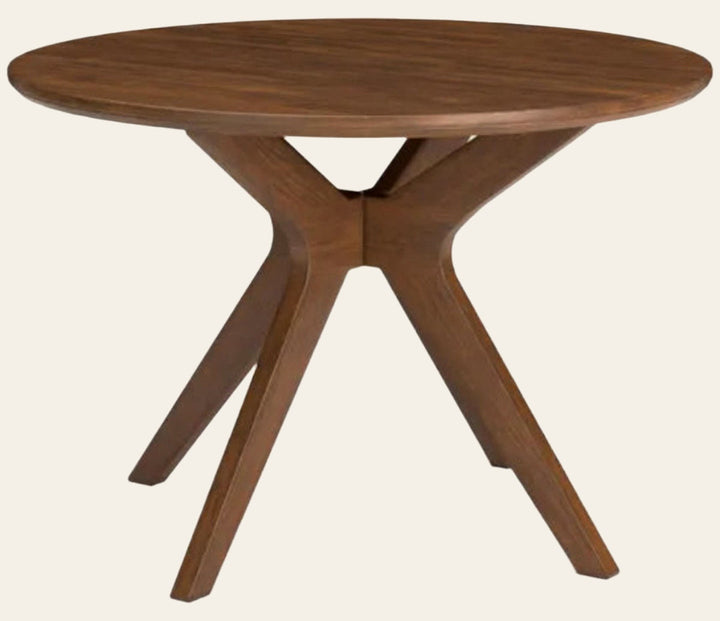 Lyncott Round Dining Table in Brown - round dining table by Ashley - Whats New Furniture Portland OR