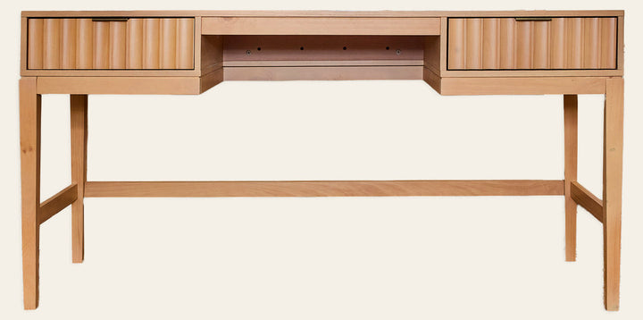 Magnolia Scalloped 2 Drawer Desk - Whats New Furniture - Portland, Oregon