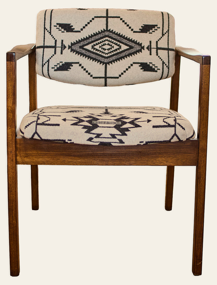 Pair of Stow Davis Walnut Lounge Chairs - What's New Furniture Portland Oregon