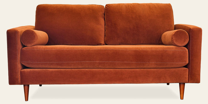Nirvana Apartment Sofa in Nirvana Apt - apartment-scale velvet sofa by Stanton - Whats New Furniture Portland OR