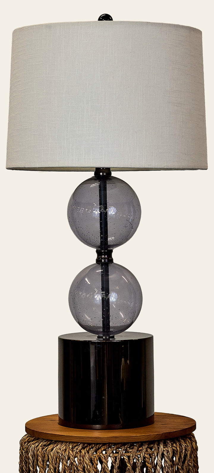 Glass Sphere Table Lamp - What's New Furniture Portland Oregon