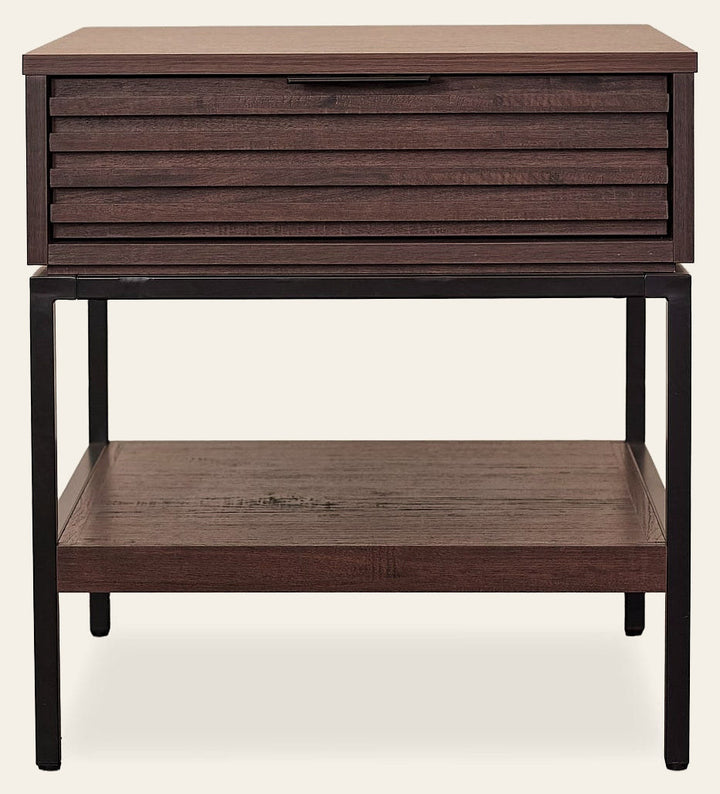 Bisana End Table in Walnut - walnut end table by Unique Furniture - Whats New Furniture Portland OR