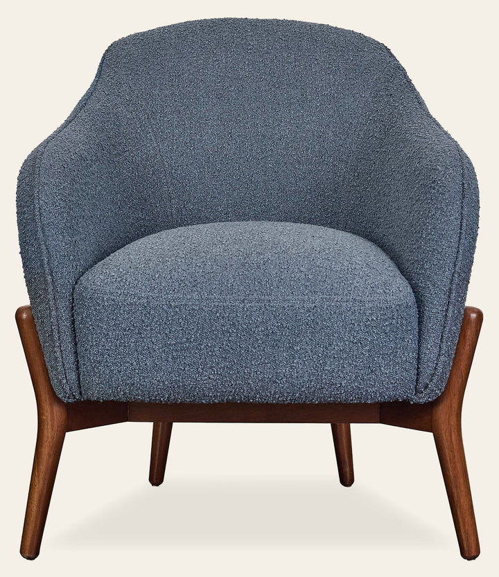 The Cia Chair in Blue - accent chair private label - Whats New Furniture Portland OR