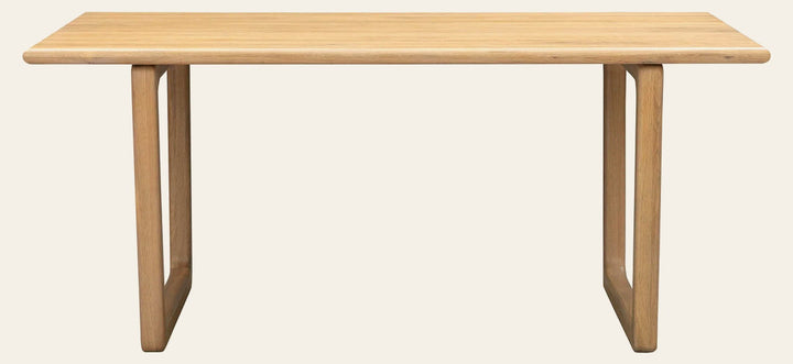 Elixir Dining Table in Biscotti Oak - solid oak dining table by LH Imports - Whats New Furniture Portland OR