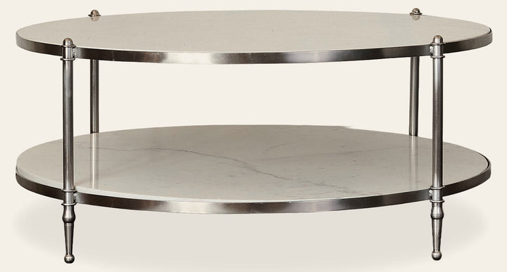 Round Marble Coffee Table - What's New Furniture Portland Oregon