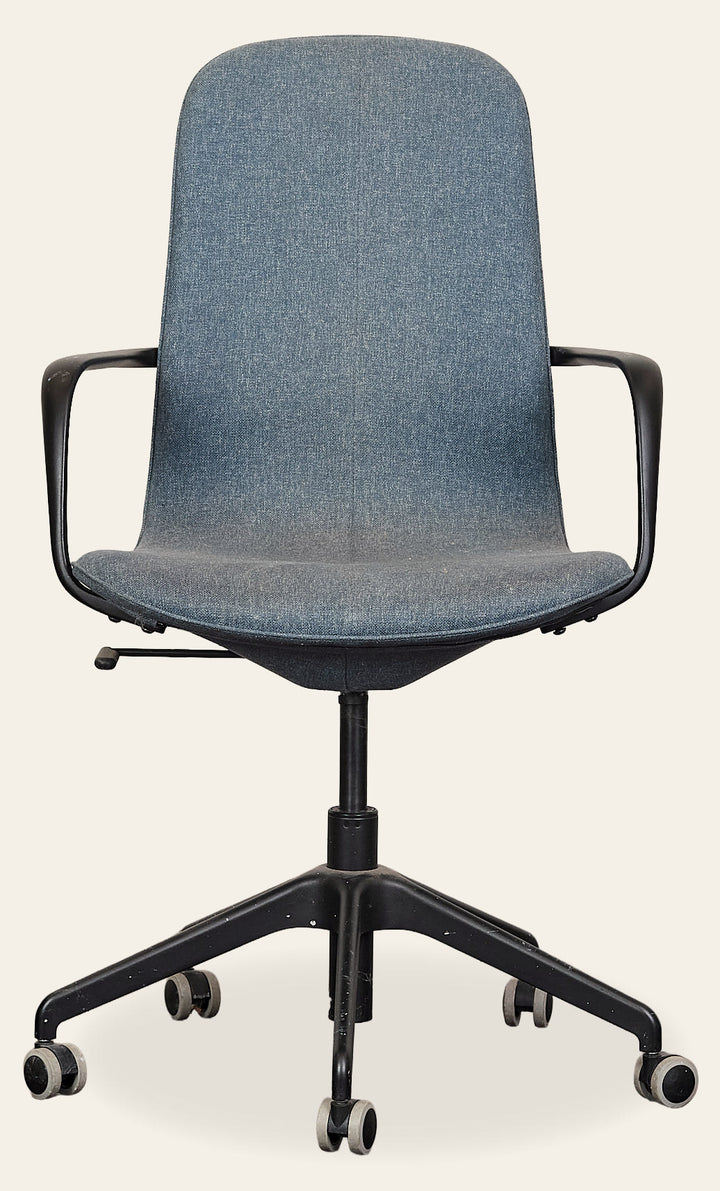Upholstered Rolling Chair - Whats New Furniture - Portland, Oregon
