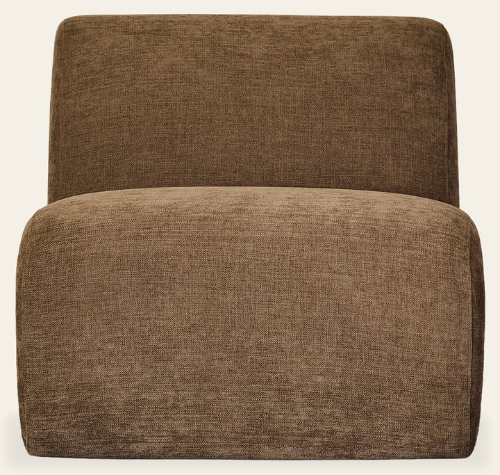 Grove Armchair in Mustard Olive - mid-century lounge armchair private label - Whats New Furniture Portland OR