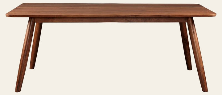 Tahoe Dining Table 59" in American walnut - American walnut dining table by Unique - Whats New Furniture Portland OR
