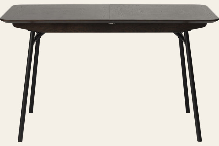 Latina Extendable Dining Table in Dark Oak - extendable oak dining table by Unique - Whats New Furniture Portland OR