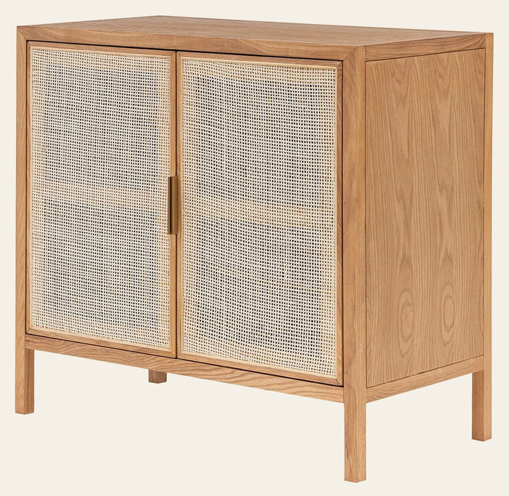 Rattan Small Sideboard in Natural - rattan small sideboard by LH Imports - Whats New Furniture Portland OR