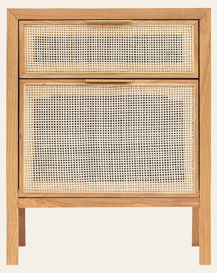 Rattan Filing Cabinet in Natural - two drawer filing cabinet by LH Imports - Whats New Furniture Portland OR