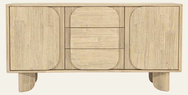 Haru Sideboard in Sand Wash - acacia sideboard by LH Imports - Whats New Furniture Portland OR