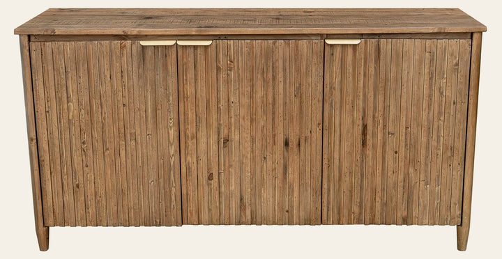 Britanica Sideboard in Brown - reclaimed pine sideboard by LH Imports - Whats New Furniture Portland OR