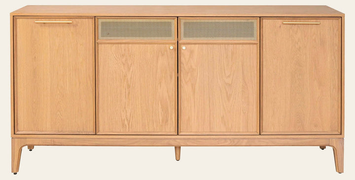 Arizona Sideboard in Natural Oak - natural oak sideboard by LH Imports - Whats New Furniture Portland OR