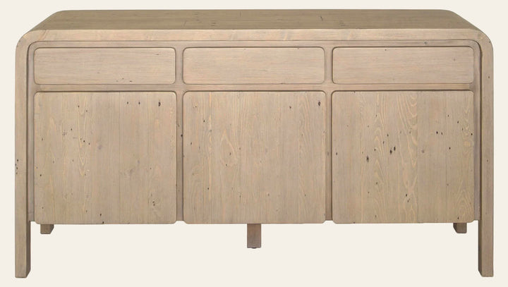 Opera Sideboard in Brown - reclaimed pine sideboard by LH Imports - Whats New Furniture Portland OR